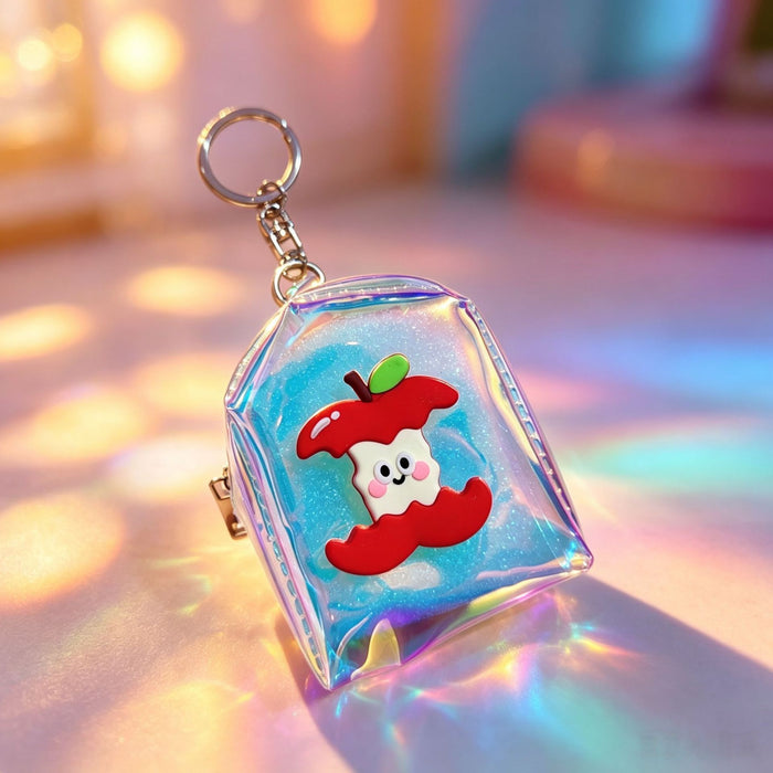 Wholesale Cartoon Fruit PVC Coin Purse Fashion Backpack Wallet