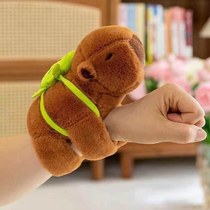 Wholesale Capybara Pa Pa Ring Bracelet Capybara Doll Plush Toy Creative Doll Funny Grab Machine Doll
