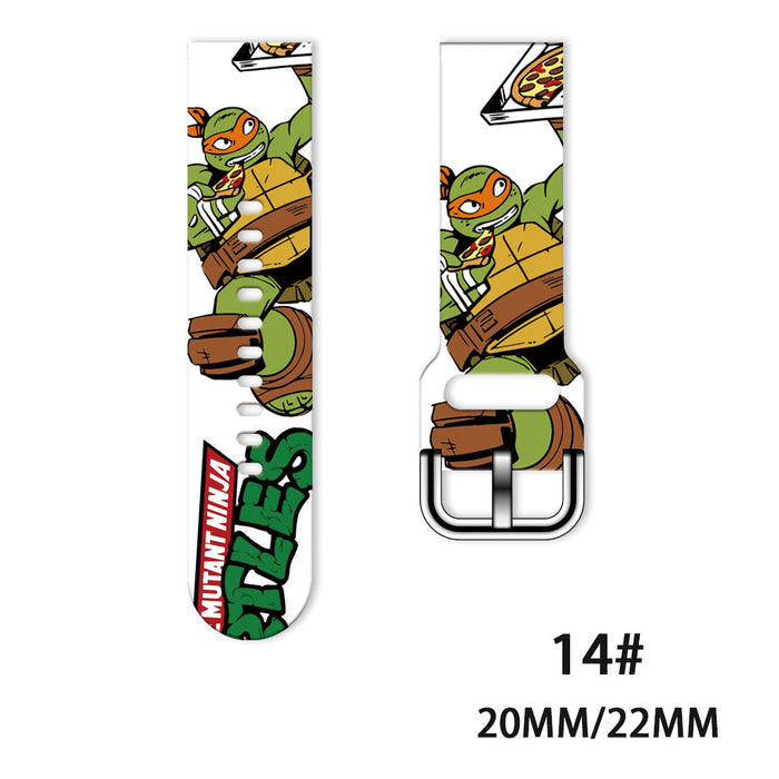 Wholesale Printed Tpu Watch Strap Wrist Strap JDC-WD-NuoQi071