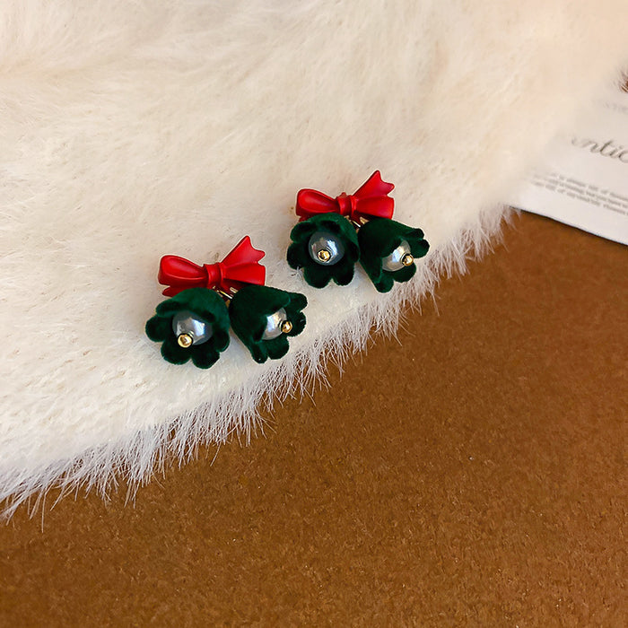 Wholesale  little devil skull heart dark earrings