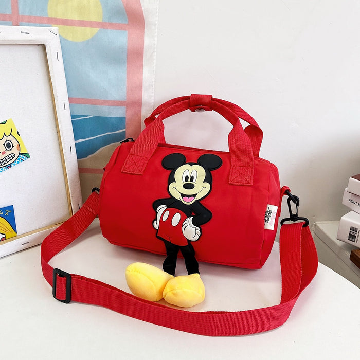 Wholesale Cartoon Children's Cow Pattern Nylon Crossbody Bag JDC-SD-YouW010