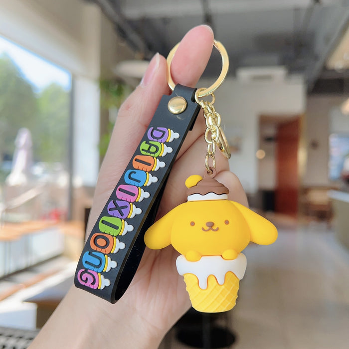 Wholesale Cartoon Ice Cream Keychain (S) JDC-KC-WC009