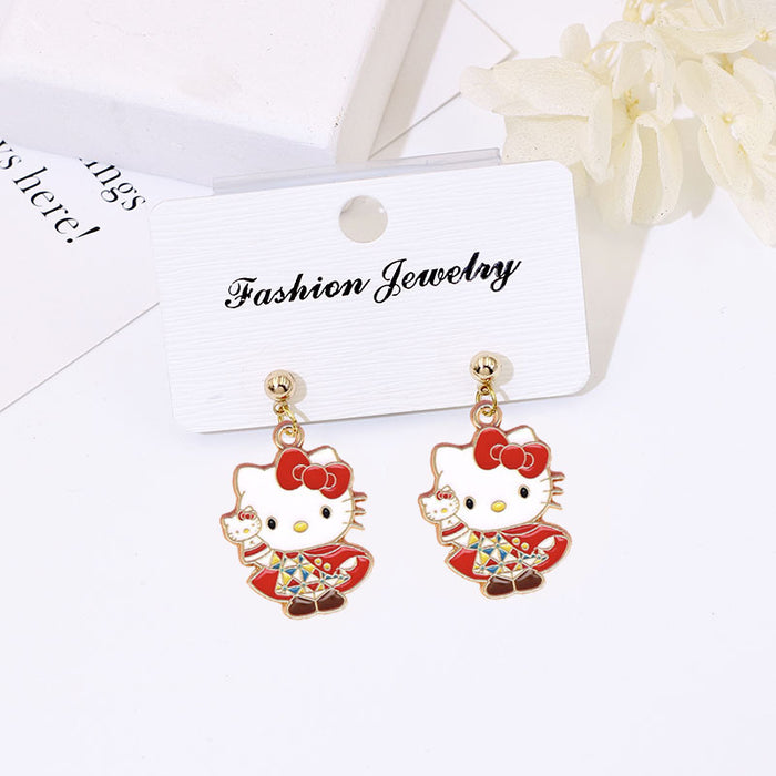 Wholesale S925 Silver Cartoon Earrings Flower Design Fashion Accessory Gift MOQ≥2