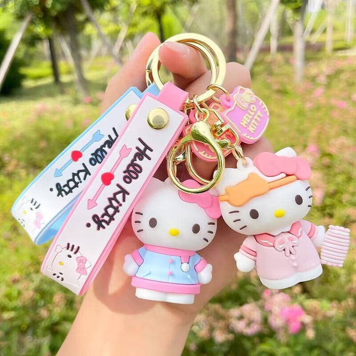 Wholesale Creative Cartoon Silicone Keychain JDC-KC-ShengH007