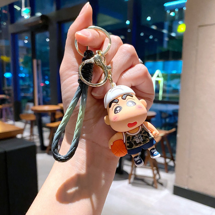 Wholesale Cartoon Glue Doll Keychain JDC-KC-Gongz046