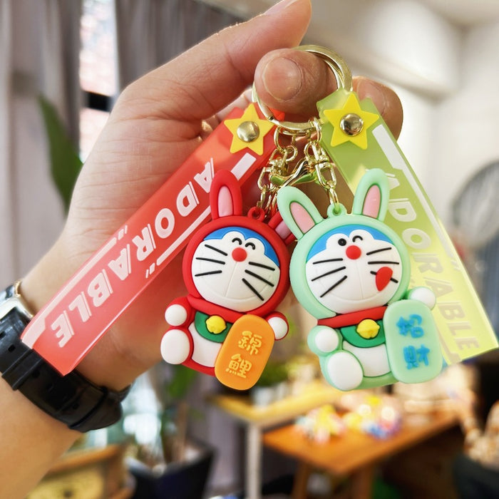 Wholesale PVC Cartoon Doll Keychain JDC-KC-WuYi186