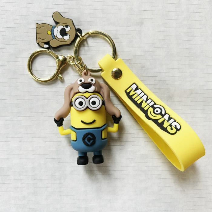 Wholesale PVC Cartoon Doll Keychain JDC-KC-WuYi273