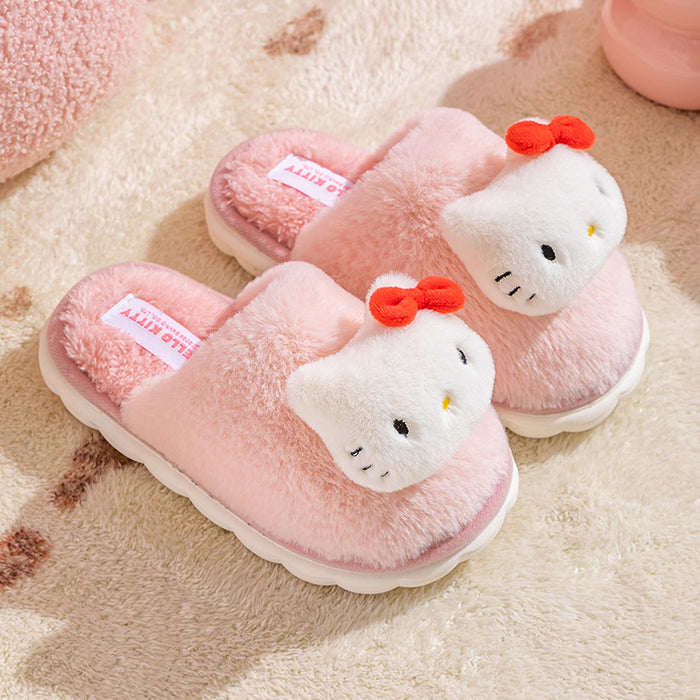 Wholesale Cotton Slippers Women' s Cute Home Indoor Baotou Cotton Slippers Warm Wool Slippers Slippers Winter