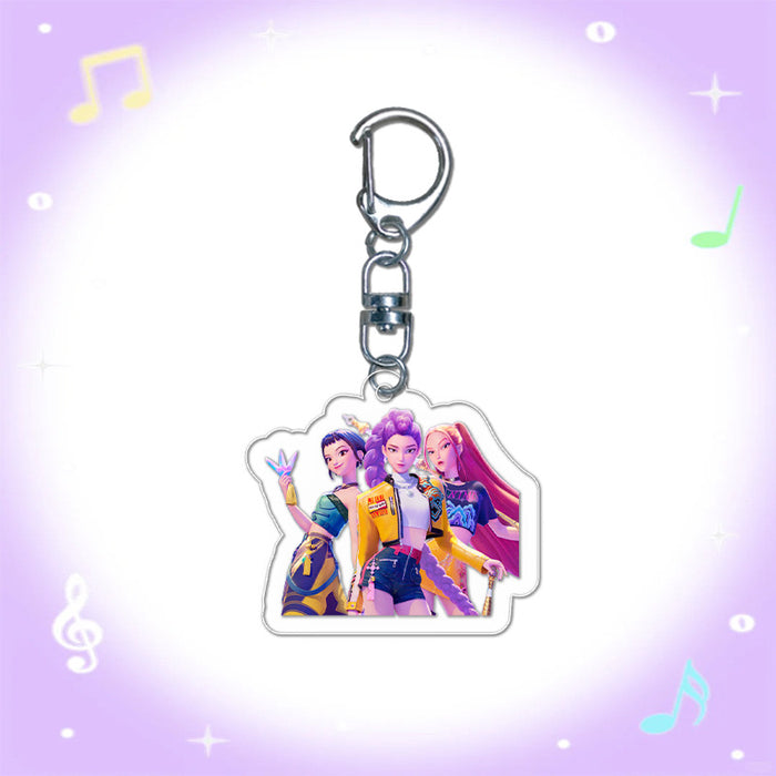 Wholesale Anime Custom Acrylic DIY Keychains