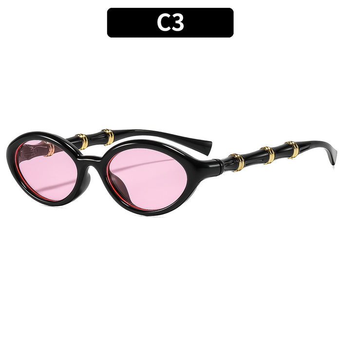 Wholesale Stylish Oval Sunglasses UV400 for Resale