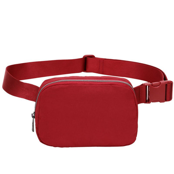 Wholesale Outdoor Running Waist Bag Lulu Same Style Crossbody Bag Chest Bag Nylon Waterproof Sports Waist Bag