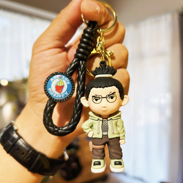 Wholesale PVC Cartoon Doll Keychain JDC-KC-WuYi146