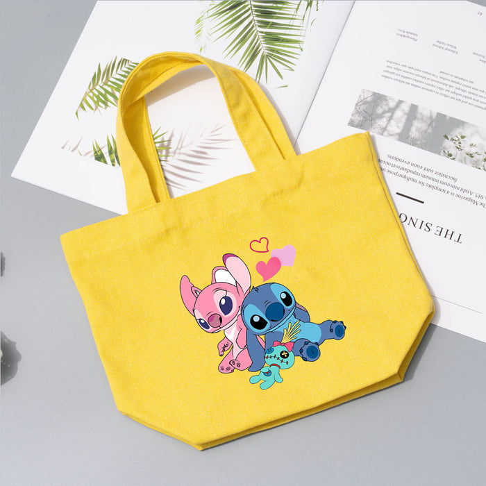 Wholesale Cartoon Printed Pattern Canvas Tote Bag JDC-HD-WuDuomei001