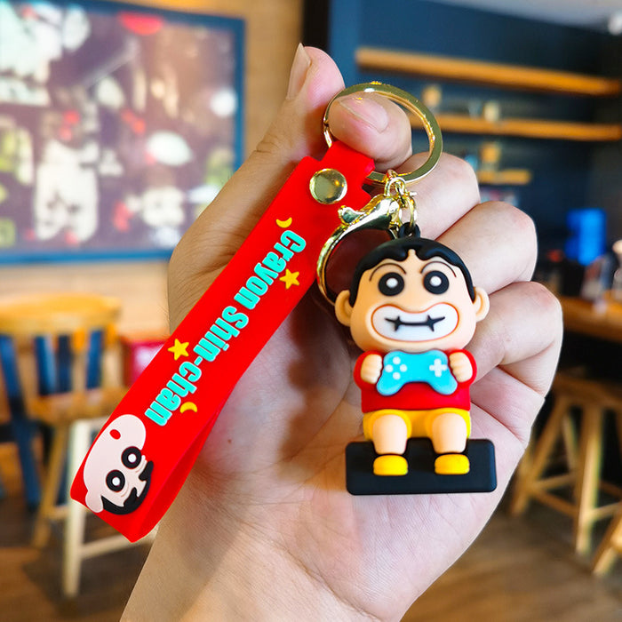 Wholesale Cartoon Doll Silicone Keychain JDC-KC-Tingm265