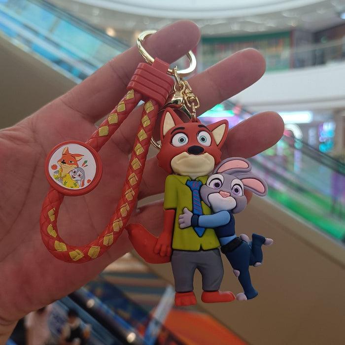 Wholesale Children's Cute Cartoon PVC Keychain JDC-KC-YiChang024