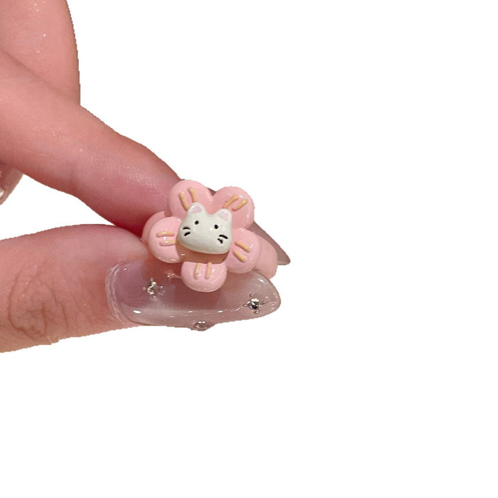 Wholesale Cartoon Cute 3D Finger Ring Versatile Fashion Open Ring