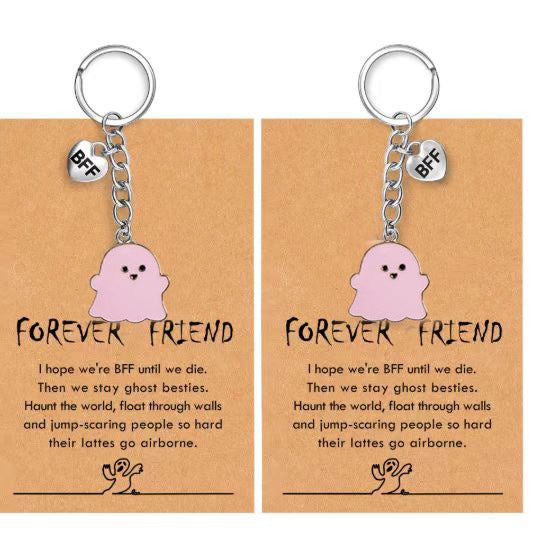 Wholesale Alloy Ghost Keychain  Dark Style Car Key Accessory Gift MOQ:2