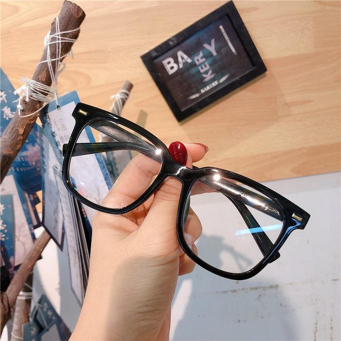 Wholesale Retro box anti blue light can be paired with myopia TR leopard print eyeglass frame