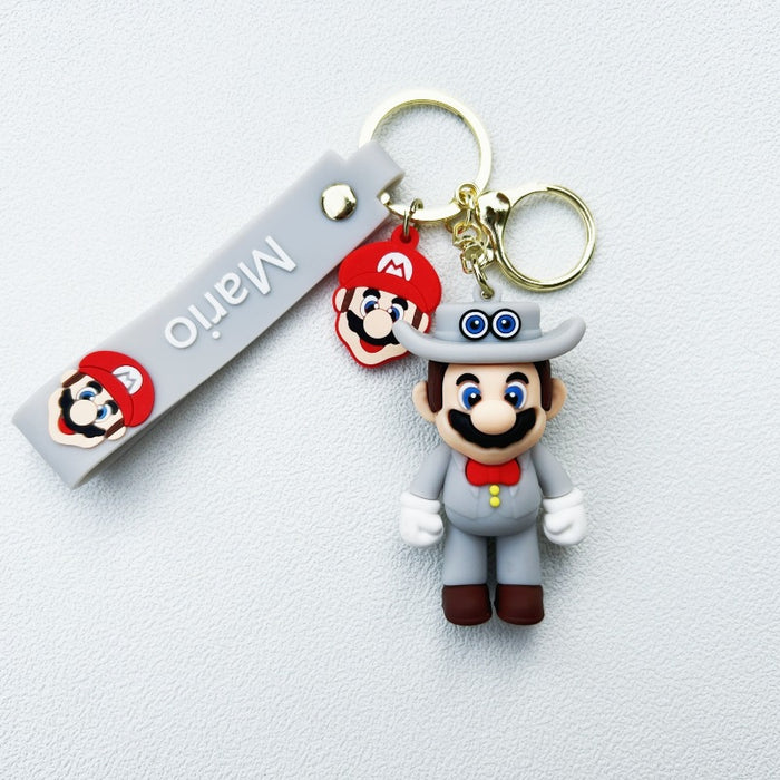 Wholesale PVC Cartoon Doll Keychain JDC-KC-WuYi156