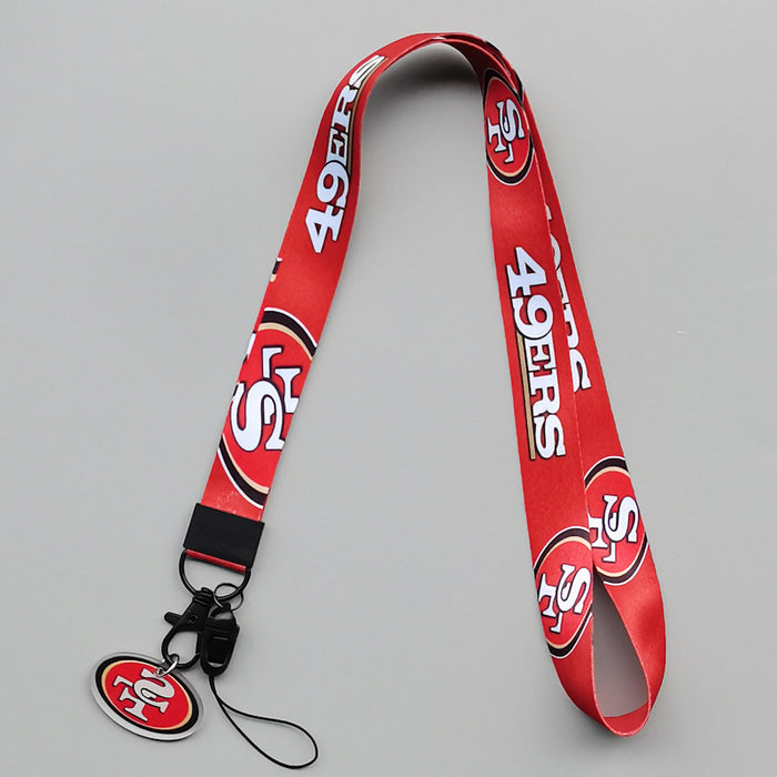 Wholesale Activity Football Mobile Phone Lanyard Keychains