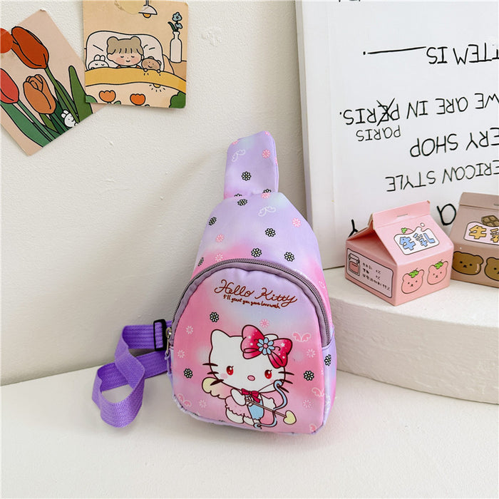 Wholesale waist bag  gift bag cute children' s chest bag new cartoon  shoulder messenger bag