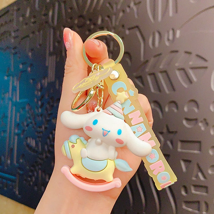 Wholesale PVC Cartoon Doll Keychain JDC-KC-ZhongC015