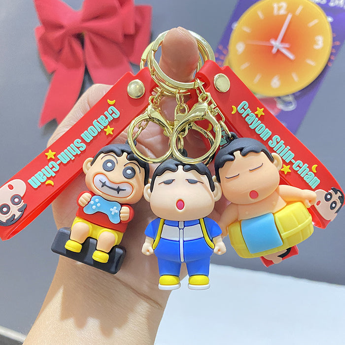 Wholesale PVC Cartoon Doll Keychain JDC-KC-WuYi130