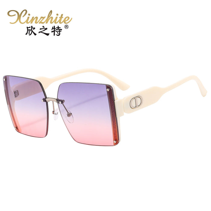 Wholesale Large Frame Sunglasses JDC-SG-XZT015