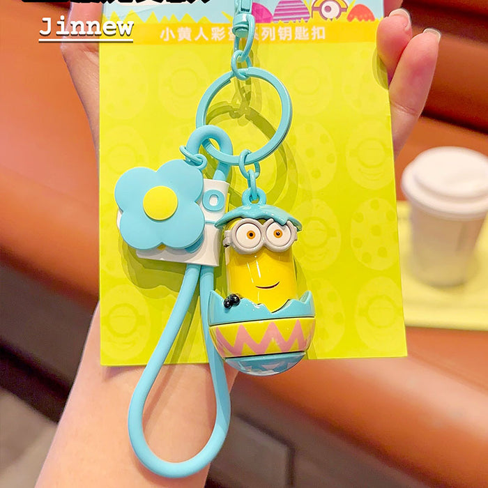 Wholesale Cute Cartoon Three-dimensional Resin Keychain JDC-KC-NiuG002