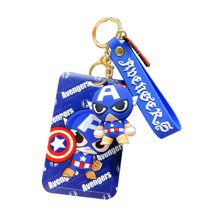 Wholesale Cartoon Glue Animation Creative Keychain JDC-KC-LeZi009