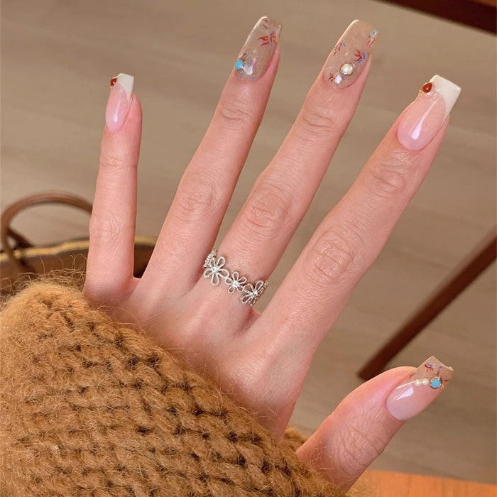 Wholesale Lace Wreath Hollow Flower Ring Gentle Temperament Niche High-end Finger Ring Open for Women