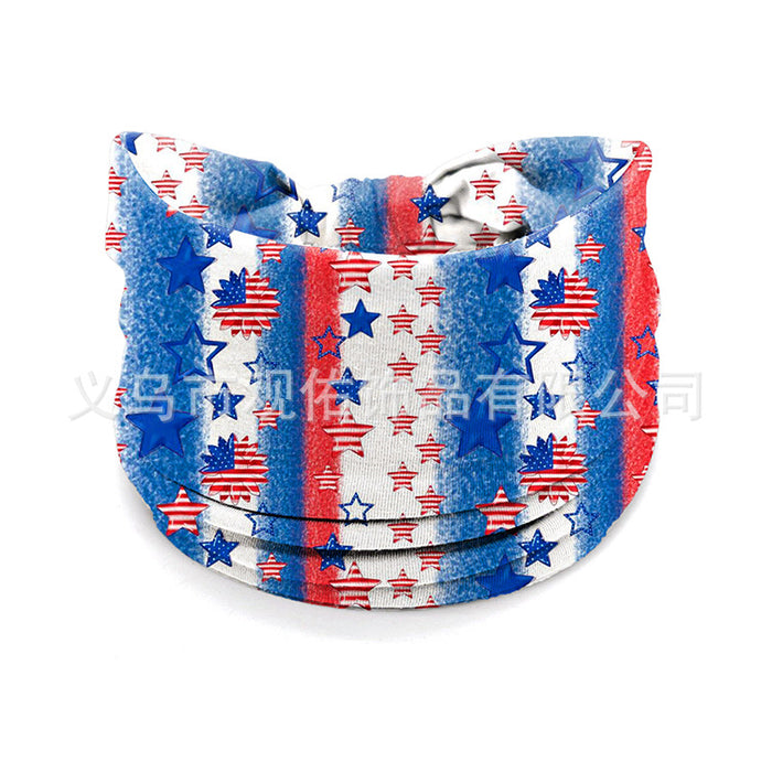 Wholesale American Flag Independence Day Fabric Headband JDC-HD-GuanY008