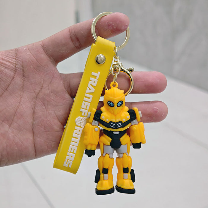 Wholesale Silicone Cartoon Keychain for Boys Bag Charm Car Key Accessory Birthday Gift