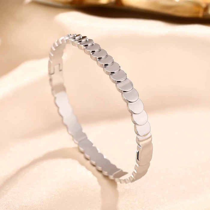 Wholesale Personalized Titanium Steel Bracelet JDC-BT-YinY022