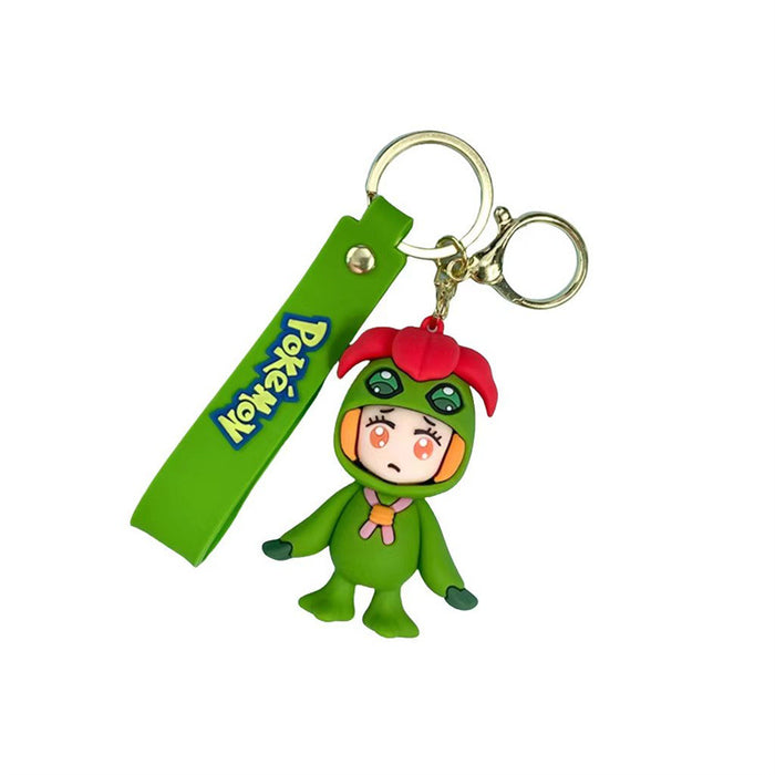 Wholesale PVC Cartoon Doll Keychain JDC-KC-BaoDou005