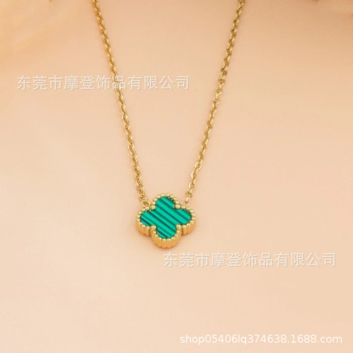 Wholesale titanium steel wild necklace JDC-NE-Modeng003