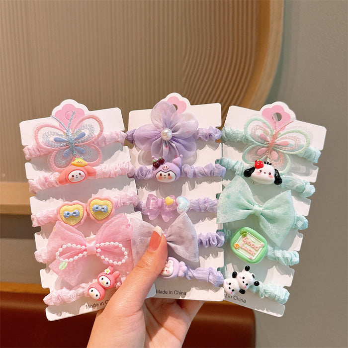 Wholesale Children' s Cute baby hair small intestine scrunchie