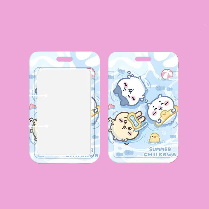 Wholesale Cute Cartoon Card Holder Lanyard Keychain