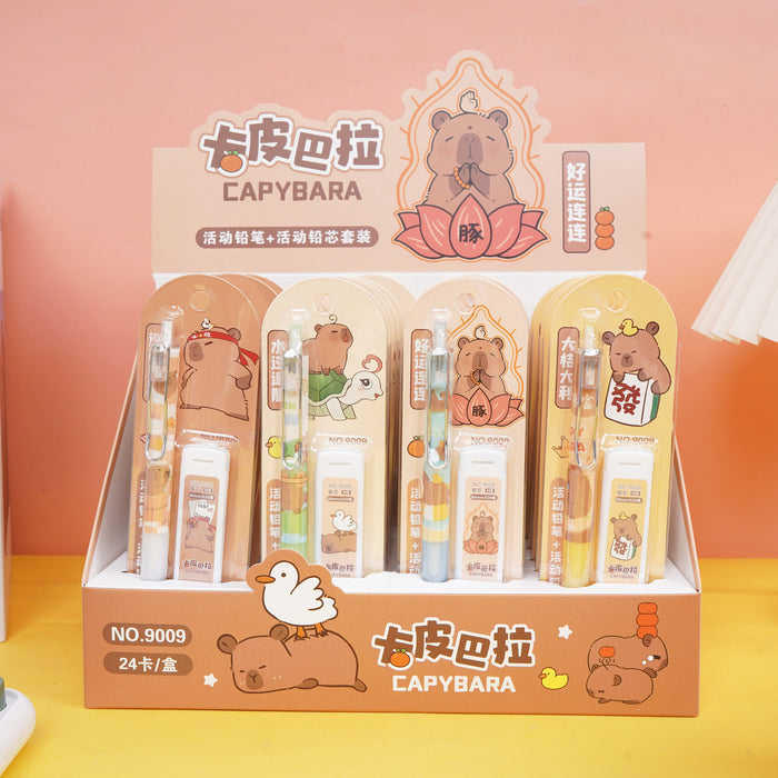 Wholesale Cartoon Automatic Pencil Set Combo Pack