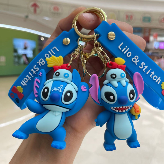 Wholesale Keychain Bag Pendant Car Keychain Doll Machine Cartoon
