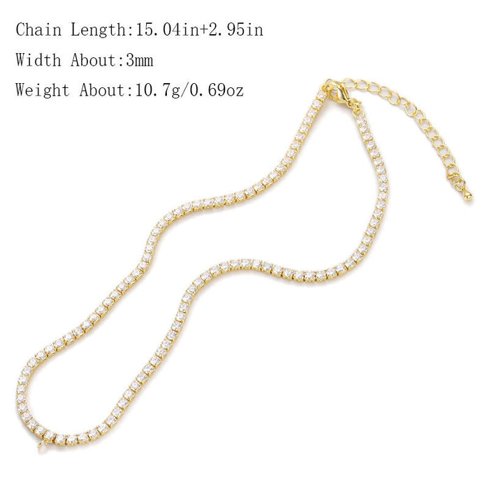 Wholesale Necklace Clavicle Chain Bare Chain Adjustable JDC-NE-YJ002