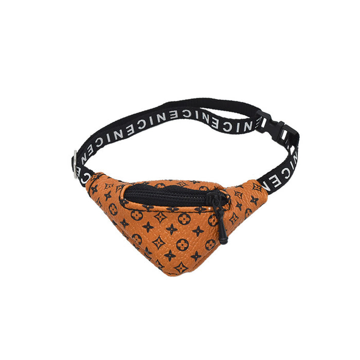 Wholesale Wool cloth messenger bag cotton doll waist bag change clothes accessories