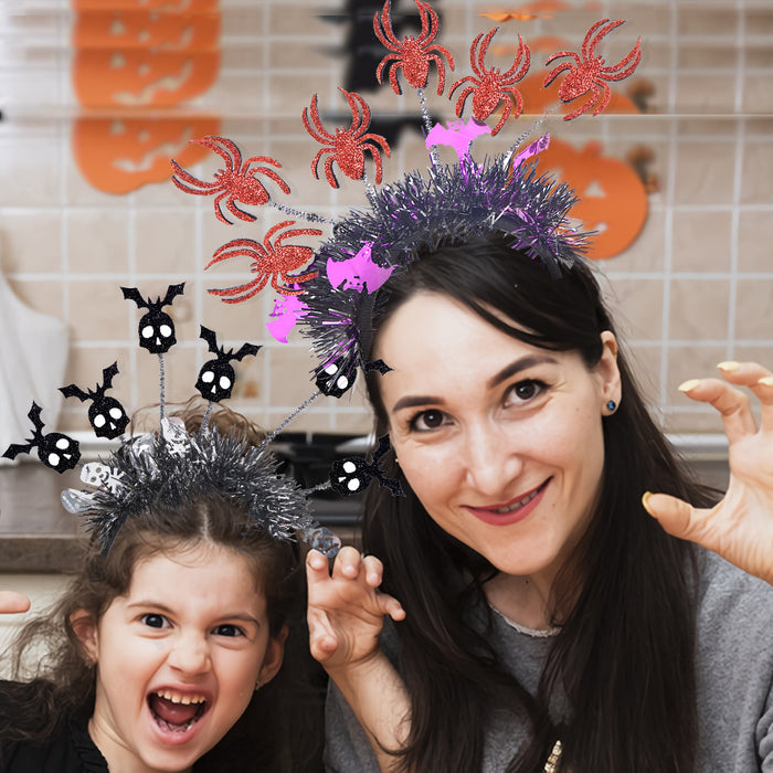 Wholesale  Headband Pumpkin  Top Headband  Party Decoration Funny Radiation Colorful Strip Headdress