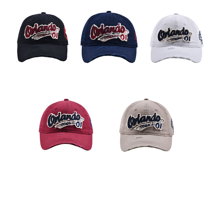 Wholesale Cotton Vintage Distressed Baseball Cap JDC-FH-WenR032