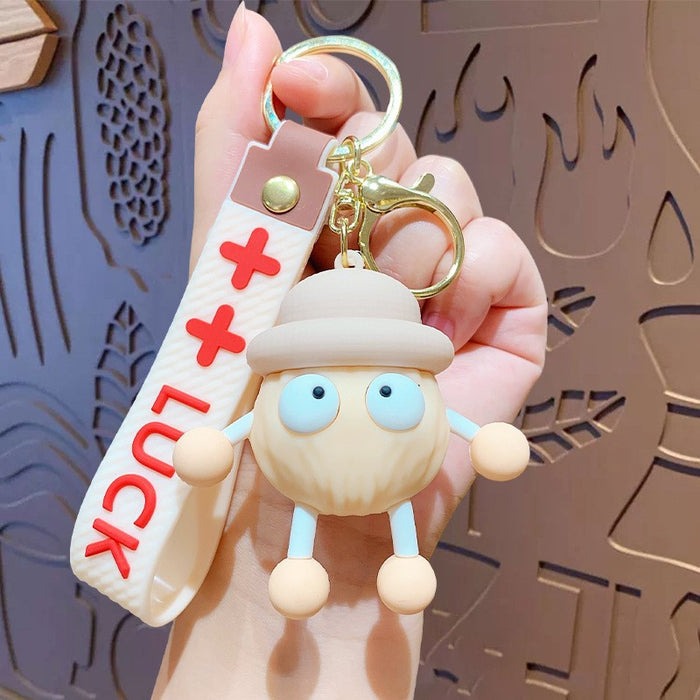 Wholesale PVC Cartoon Doll Keychain JDC-KC-ZhongC015