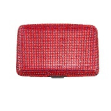 Wholesale White Crystal Card Holder Jewelry Accessory For Boutique Resale