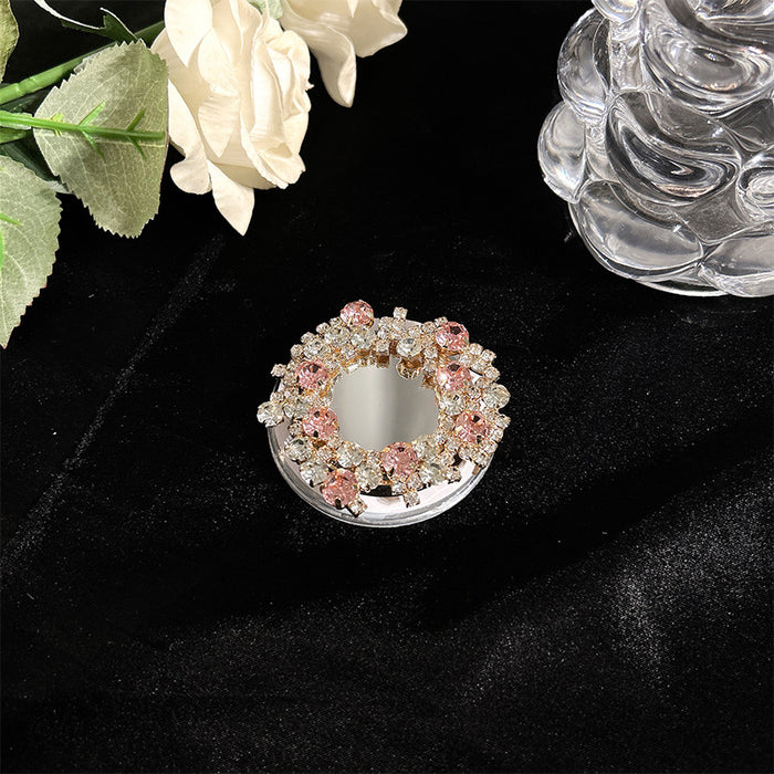 Wholesale Rhinestone Magnetic Phone Ring Holder Retractable Stand