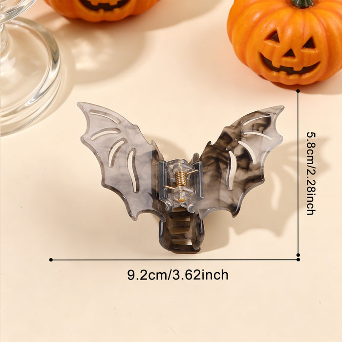 Wholesale  Bat Design PVC Hair Clip Funny Hair Gripper For Women Festival Costume Party Accessory