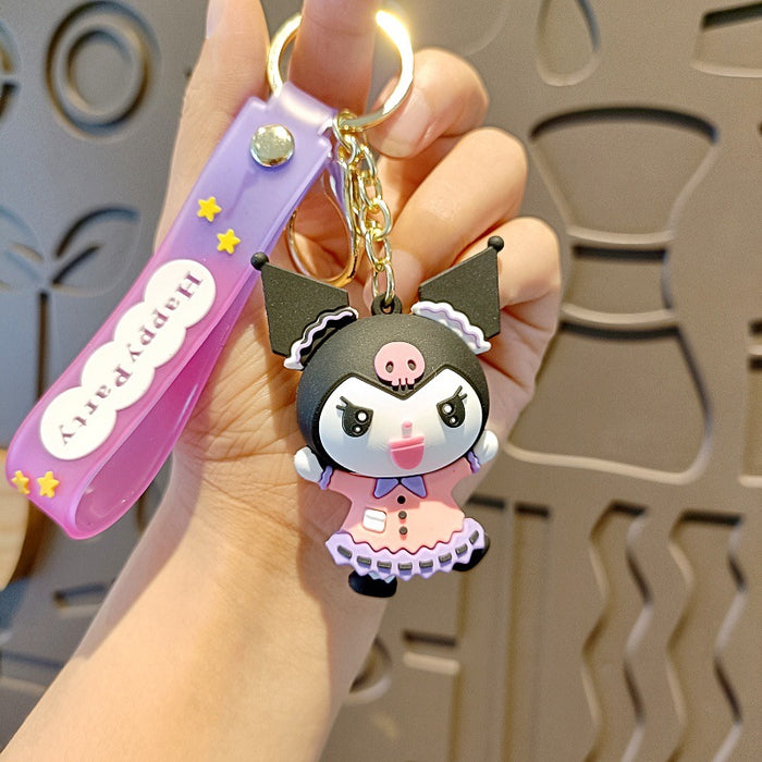 Wholesale 5pcs Cartoon keychain, cute backpack pendant, car keychain