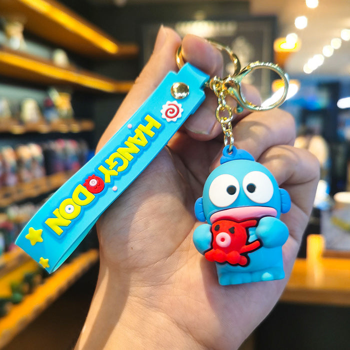 Wholesale Cartoon Doll Silicone Keychain JDC-KC-Tingm273